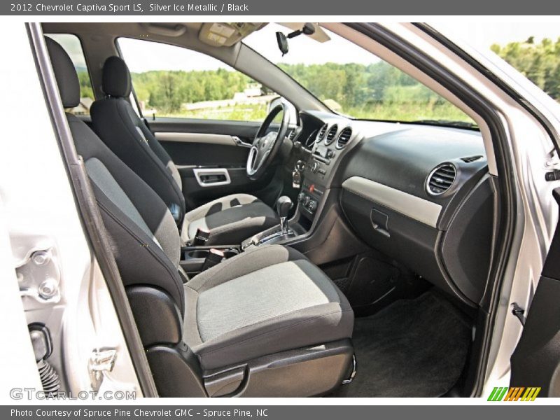 Silver Ice Metallic / Black 2012 Chevrolet Captiva Sport LS