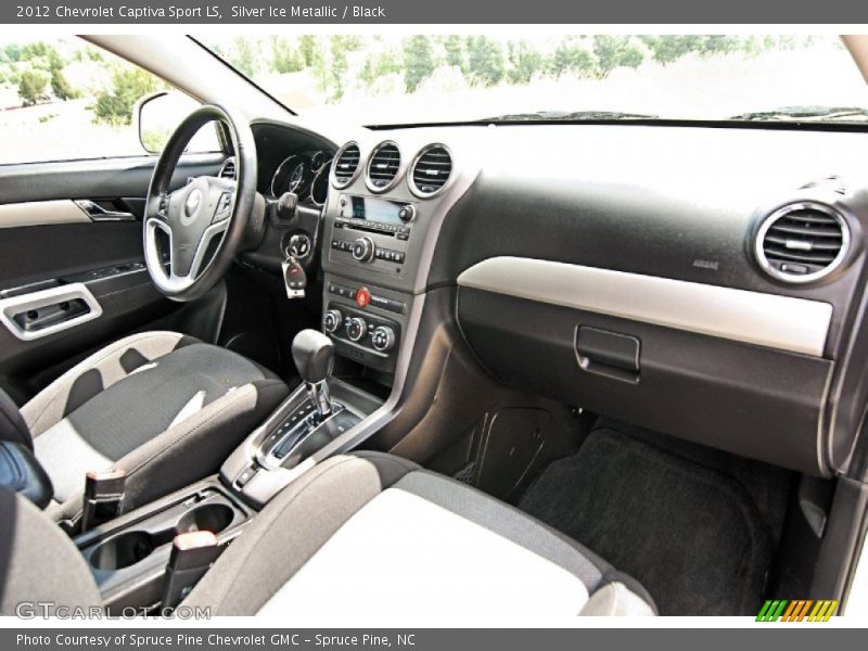 Silver Ice Metallic / Black 2012 Chevrolet Captiva Sport LS