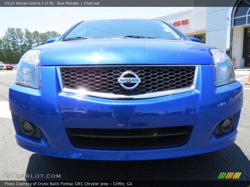 Blue Metallic / Charcoal 2010 Nissan Sentra 2.0 SR