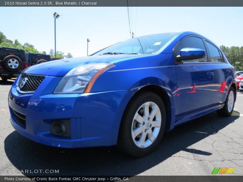 Blue Metallic / Charcoal 2010 Nissan Sentra 2.0 SR