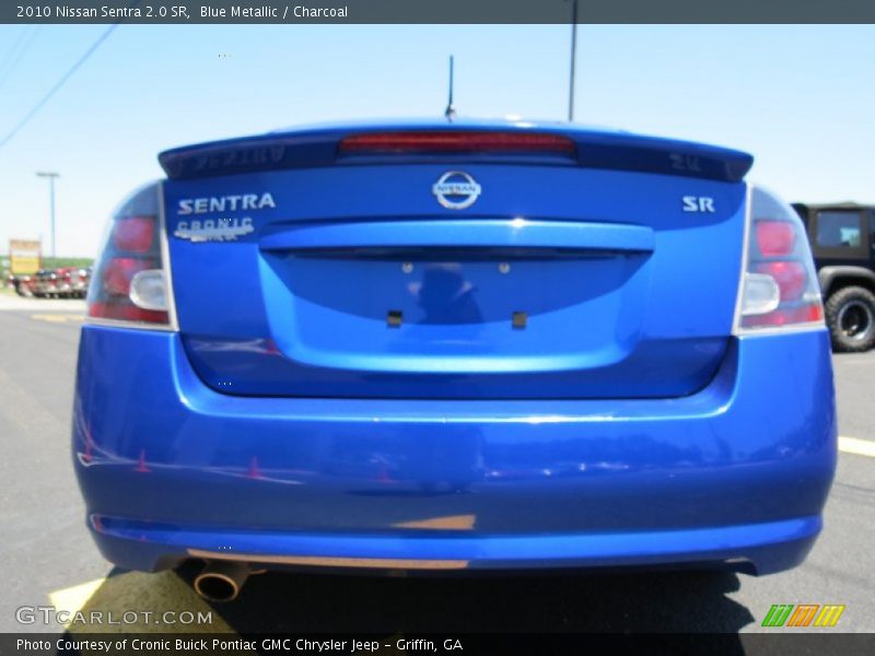 Blue Metallic / Charcoal 2010 Nissan Sentra 2.0 SR