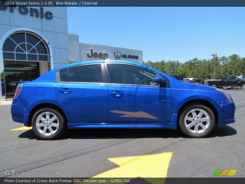 Blue Metallic / Charcoal 2010 Nissan Sentra 2.0 SR