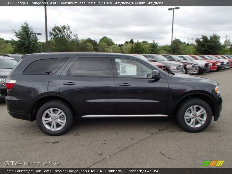 Maximum Steel Metallic / Dark Graystone/Medium Graystone 2013 Dodge Durango SXT AWD