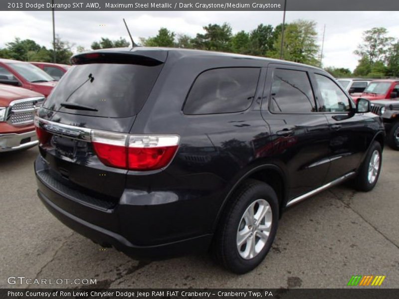 Maximum Steel Metallic / Dark Graystone/Medium Graystone 2013 Dodge Durango SXT AWD