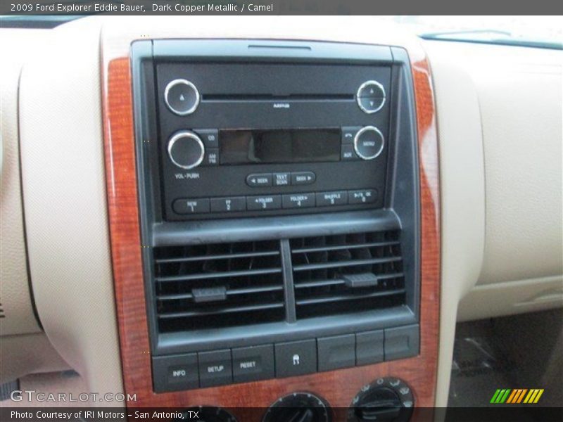 Dark Copper Metallic / Camel 2009 Ford Explorer Eddie Bauer