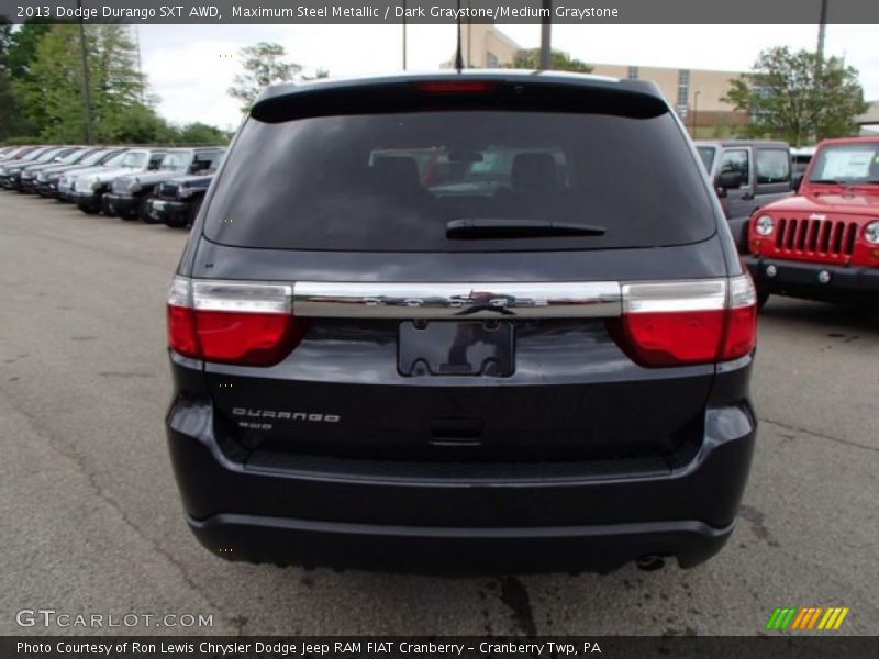 Maximum Steel Metallic / Dark Graystone/Medium Graystone 2013 Dodge Durango SXT AWD