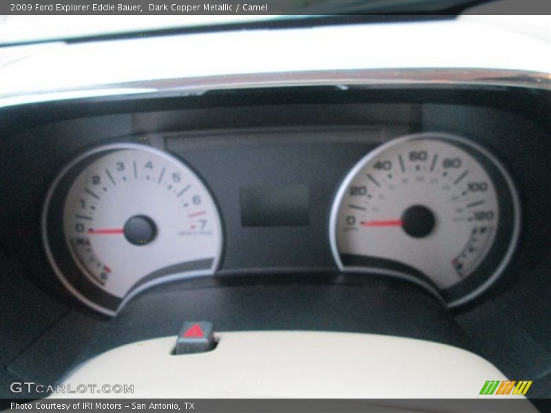 Dark Copper Metallic / Camel 2009 Ford Explorer Eddie Bauer