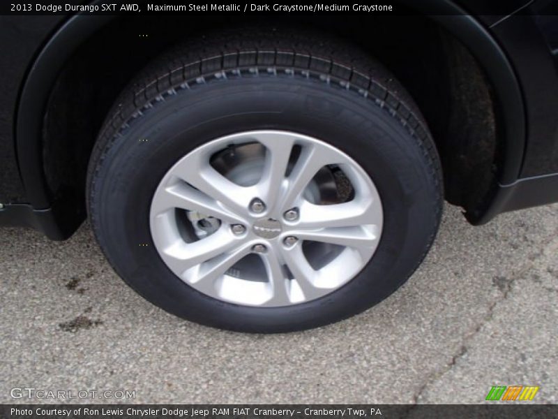 Maximum Steel Metallic / Dark Graystone/Medium Graystone 2013 Dodge Durango SXT AWD