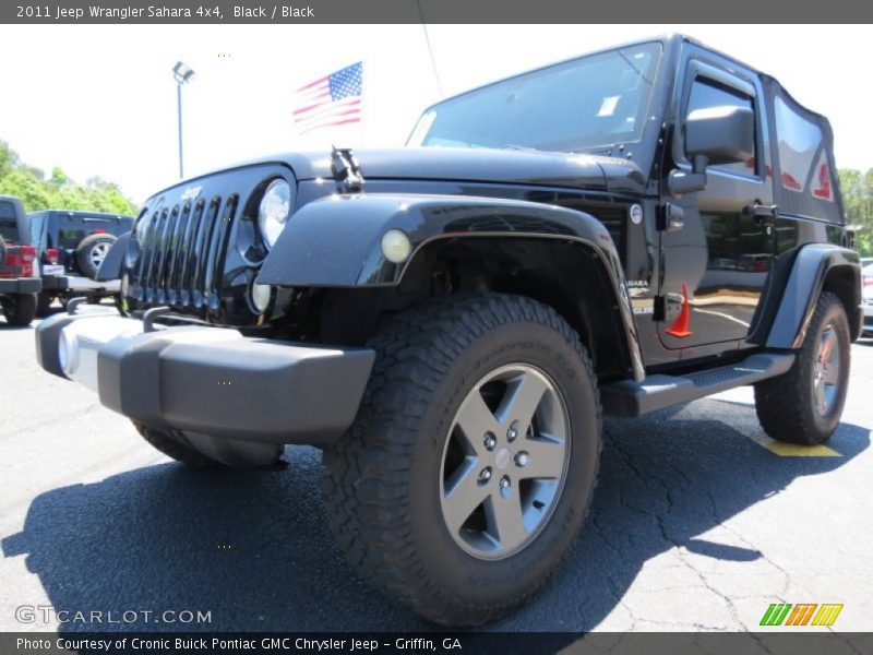 Black / Black 2011 Jeep Wrangler Sahara 4x4