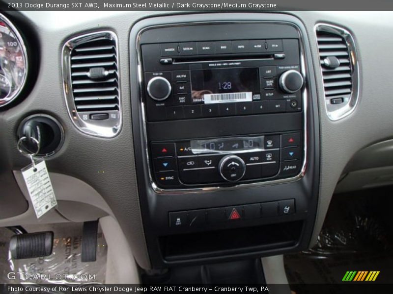 Maximum Steel Metallic / Dark Graystone/Medium Graystone 2013 Dodge Durango SXT AWD