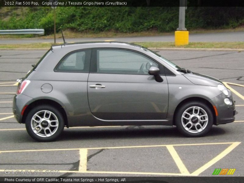 Grigio (Grey) / Tessuto Grigio/Nero (Grey/Black) 2012 Fiat 500 Pop