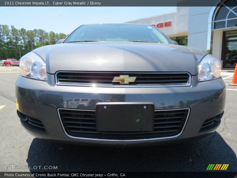 Cyber Gray Metallic / Ebony 2011 Chevrolet Impala LT