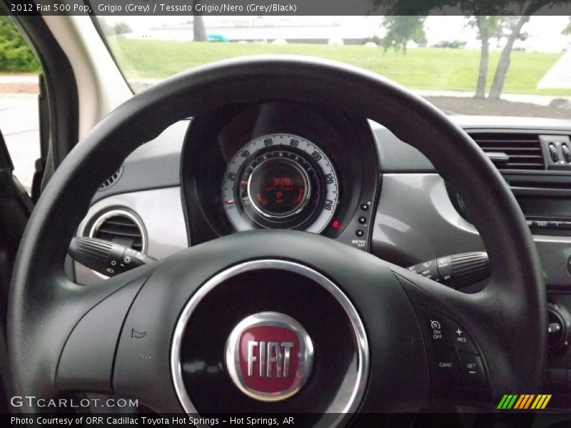 Grigio (Grey) / Tessuto Grigio/Nero (Grey/Black) 2012 Fiat 500 Pop