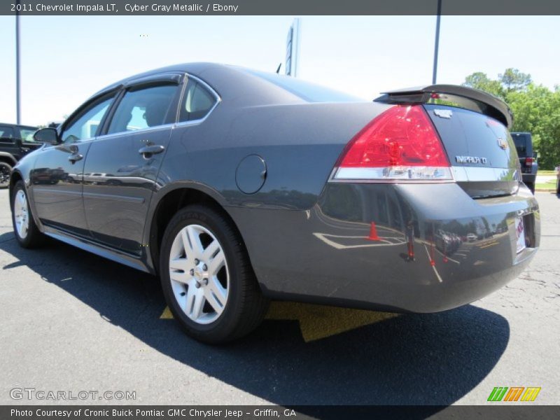 Cyber Gray Metallic / Ebony 2011 Chevrolet Impala LT