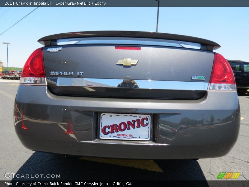 Cyber Gray Metallic / Ebony 2011 Chevrolet Impala LT