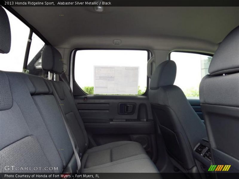 Alabaster Silver Metallic / Black 2013 Honda Ridgeline Sport