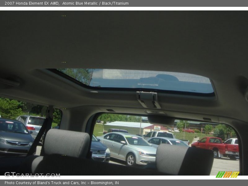 Atomic Blue Metallic / Black/Titanium 2007 Honda Element EX AWD