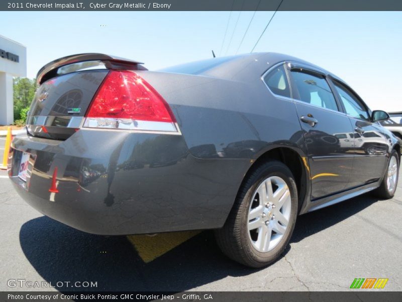 Cyber Gray Metallic / Ebony 2011 Chevrolet Impala LT
