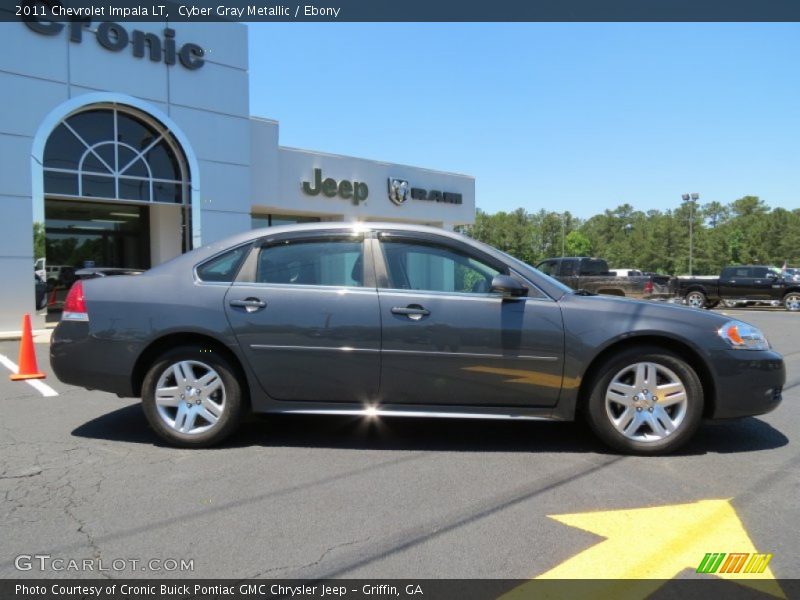 Cyber Gray Metallic / Ebony 2011 Chevrolet Impala LT