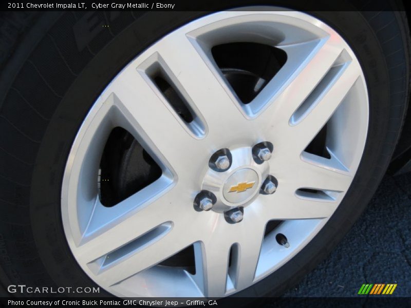 Cyber Gray Metallic / Ebony 2011 Chevrolet Impala LT