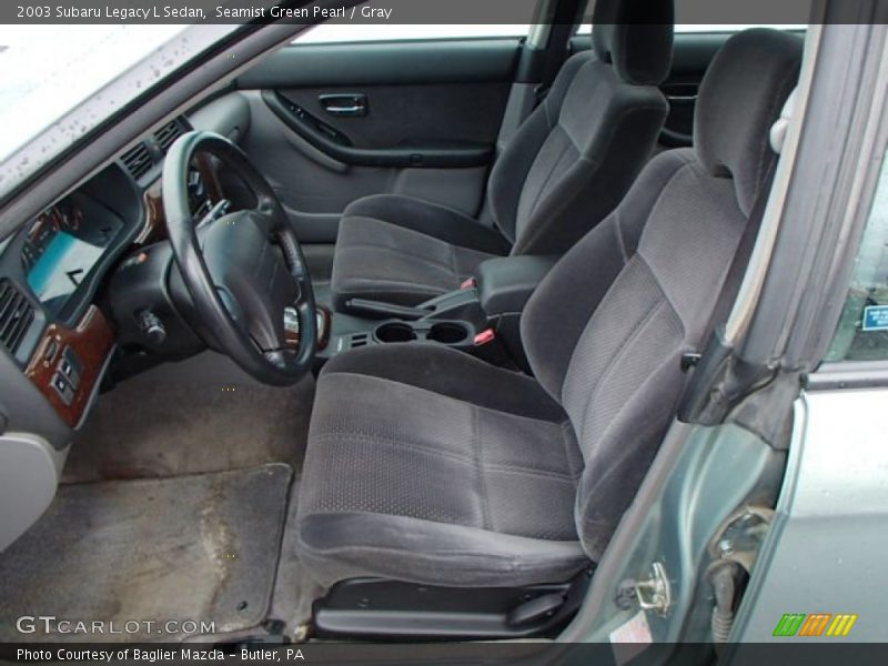  2003 Legacy L Sedan Gray Interior