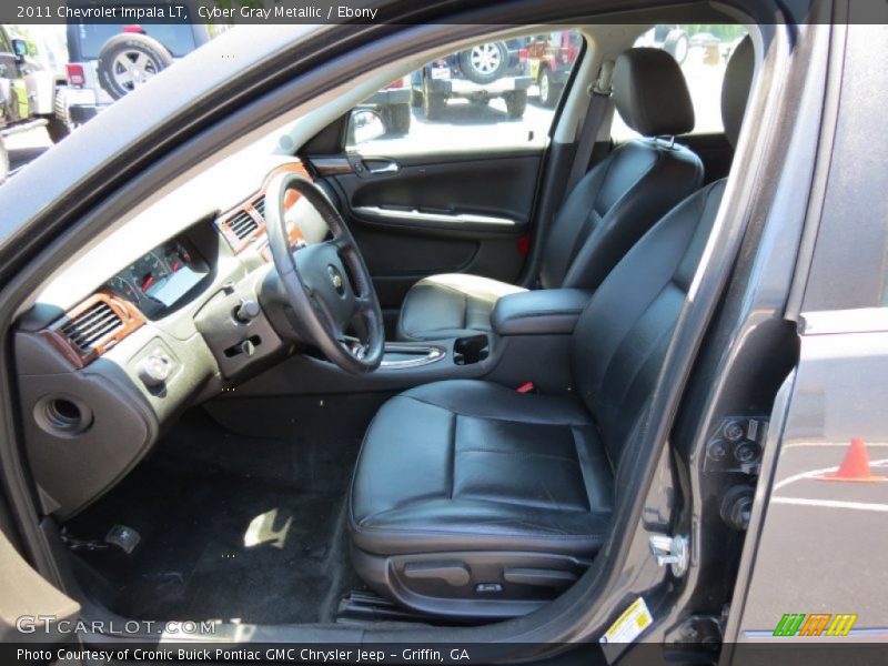 Cyber Gray Metallic / Ebony 2011 Chevrolet Impala LT