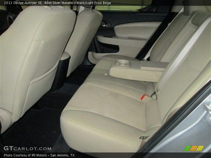 Billet Silver Metallic / Black/Light Frost Beige 2013 Dodge Avenger SE