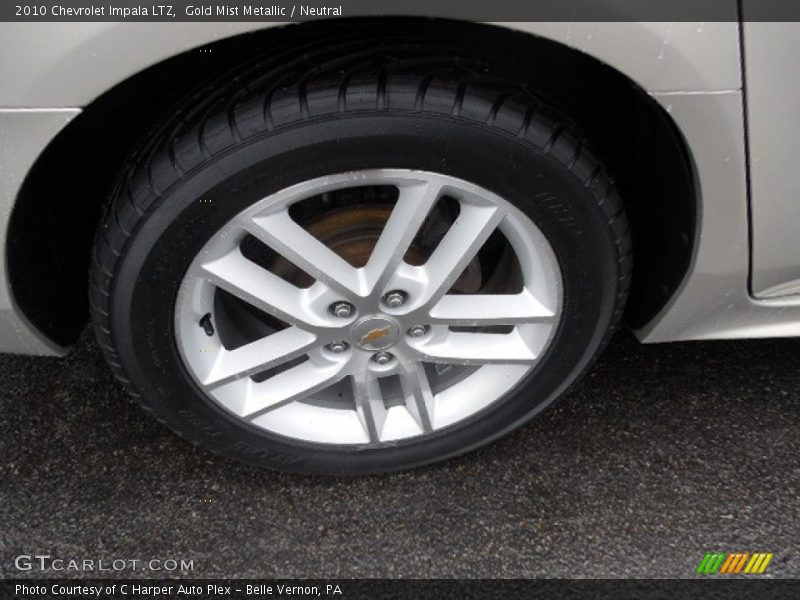 Gold Mist Metallic / Neutral 2010 Chevrolet Impala LTZ