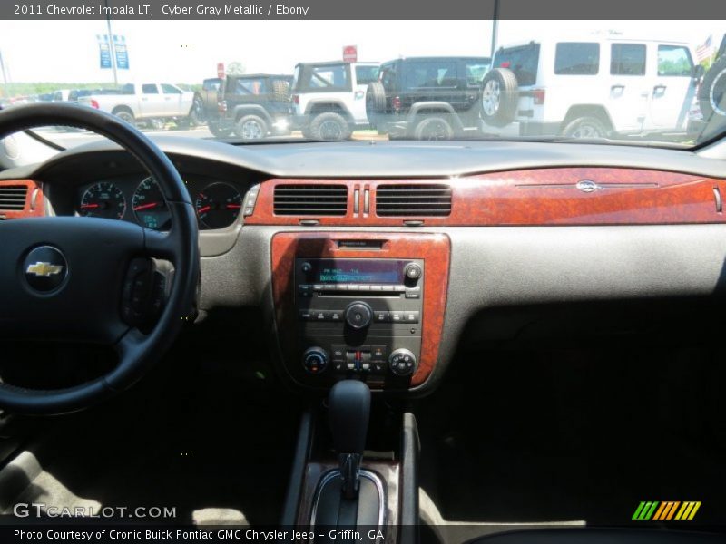 Cyber Gray Metallic / Ebony 2011 Chevrolet Impala LT