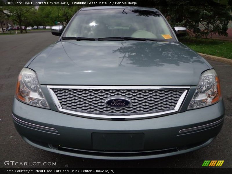 Titanium Green Metallic / Pebble Beige 2005 Ford Five Hundred Limited AWD