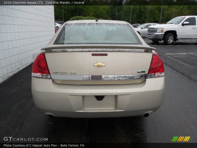 Gold Mist Metallic / Neutral 2010 Chevrolet Impala LTZ