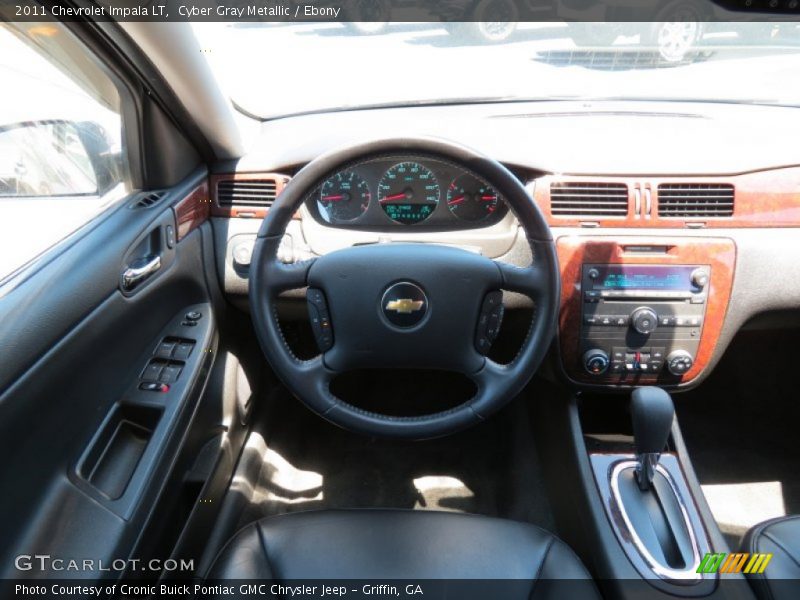 Cyber Gray Metallic / Ebony 2011 Chevrolet Impala LT