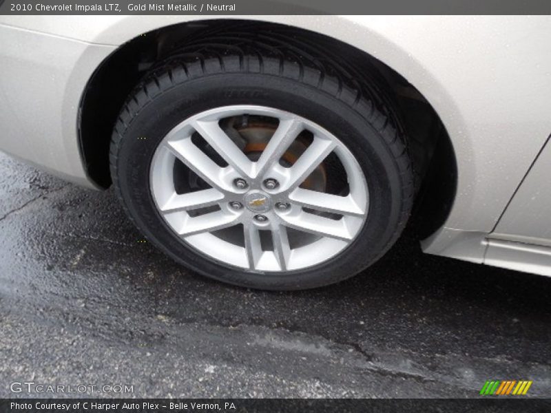 Gold Mist Metallic / Neutral 2010 Chevrolet Impala LTZ