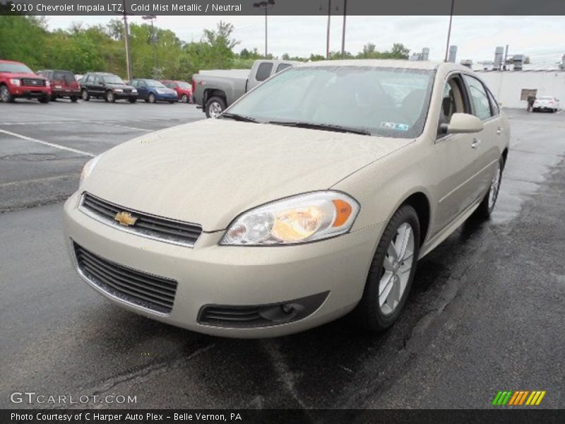 Front 3/4 View of 2010 Impala LTZ
