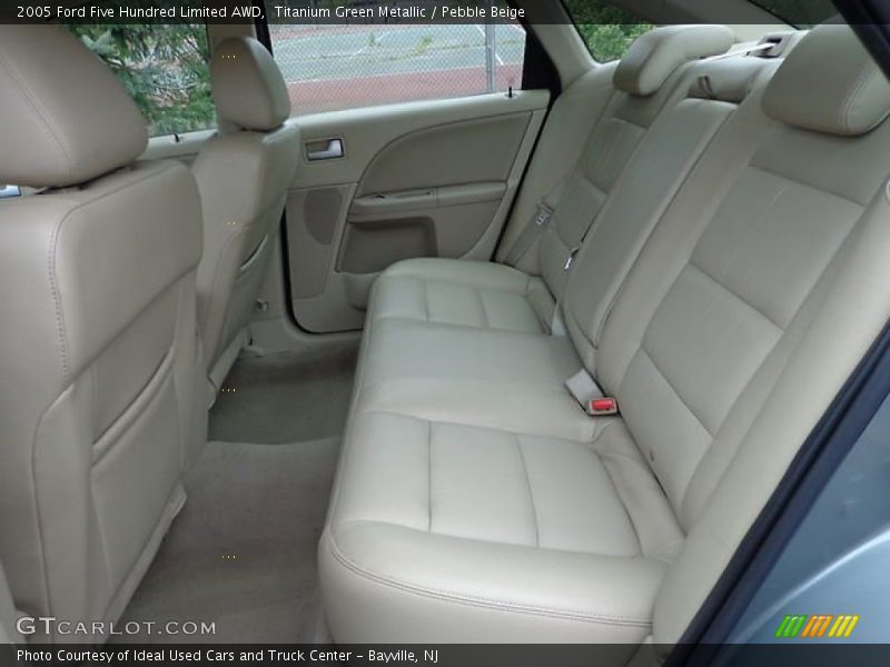 Rear Seat of 2005 Five Hundred Limited AWD