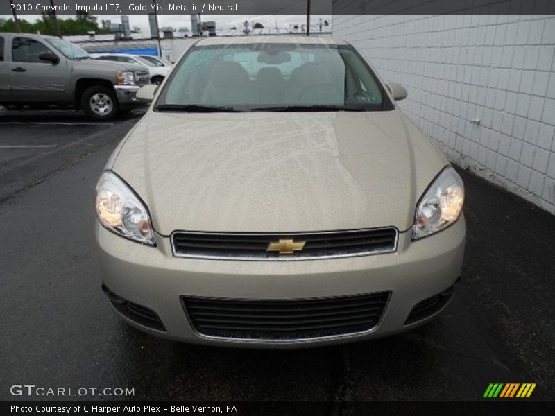 Gold Mist Metallic / Neutral 2010 Chevrolet Impala LTZ