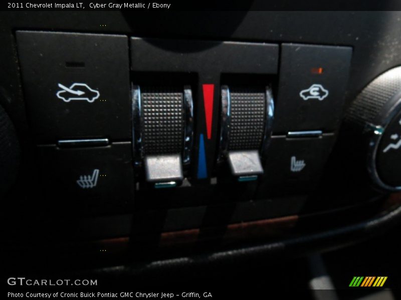 Cyber Gray Metallic / Ebony 2011 Chevrolet Impala LT