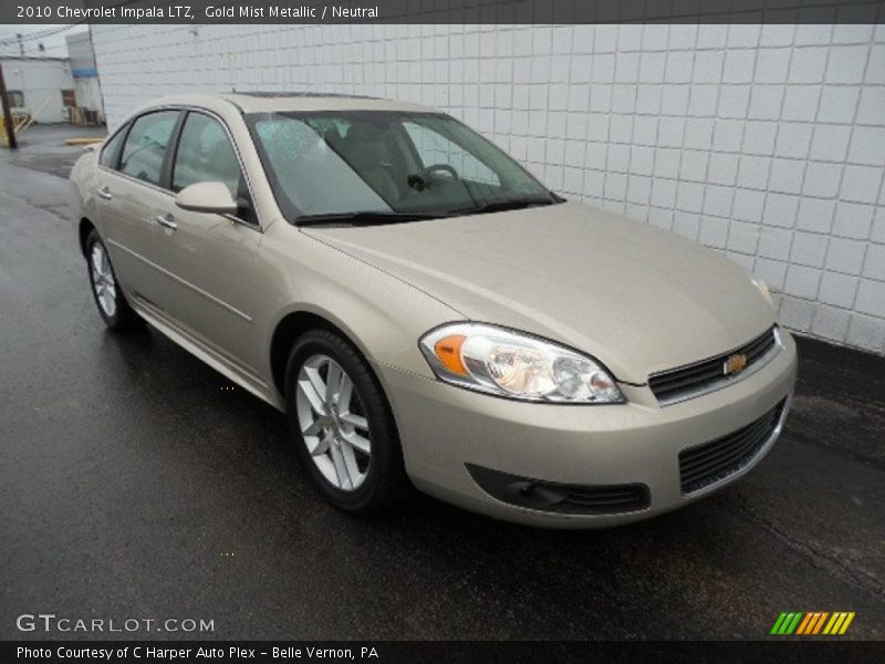 Front 3/4 View of 2010 Impala LTZ