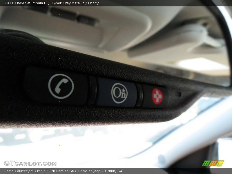 Cyber Gray Metallic / Ebony 2011 Chevrolet Impala LT
