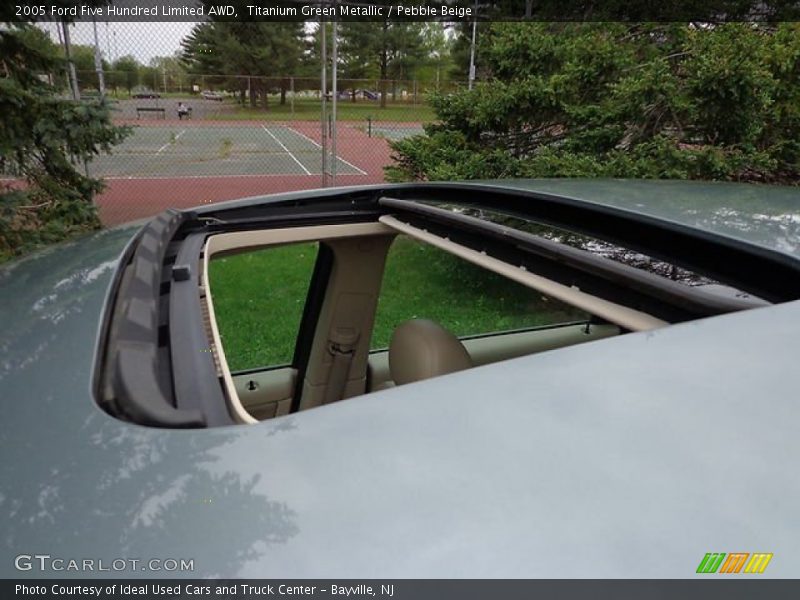 Titanium Green Metallic / Pebble Beige 2005 Ford Five Hundred Limited AWD