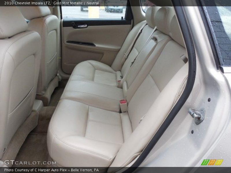 Rear Seat of 2010 Impala LTZ