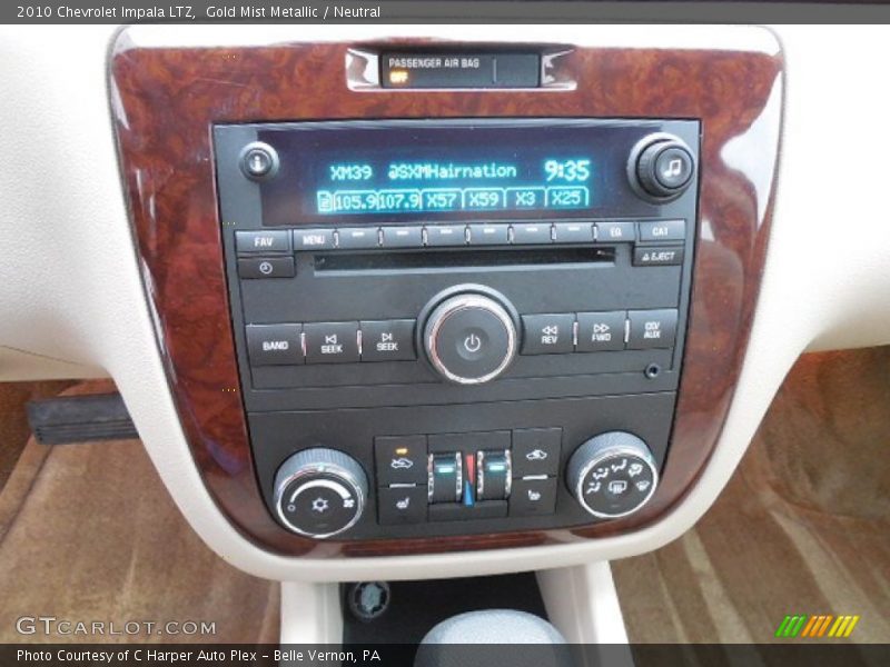 Controls of 2010 Impala LTZ