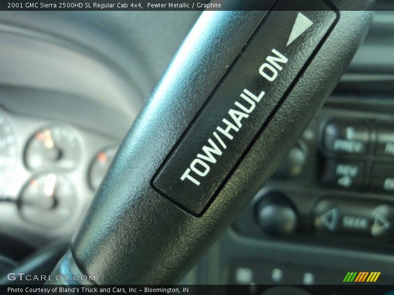 Pewter Metallic / Graphite 2001 GMC Sierra 2500HD SL Regular Cab 4x4