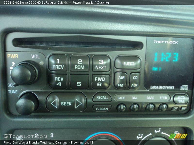 Pewter Metallic / Graphite 2001 GMC Sierra 2500HD SL Regular Cab 4x4