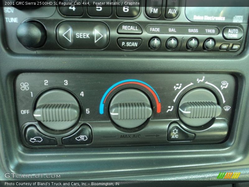 Pewter Metallic / Graphite 2001 GMC Sierra 2500HD SL Regular Cab 4x4