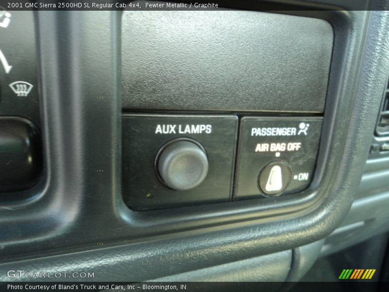Pewter Metallic / Graphite 2001 GMC Sierra 2500HD SL Regular Cab 4x4