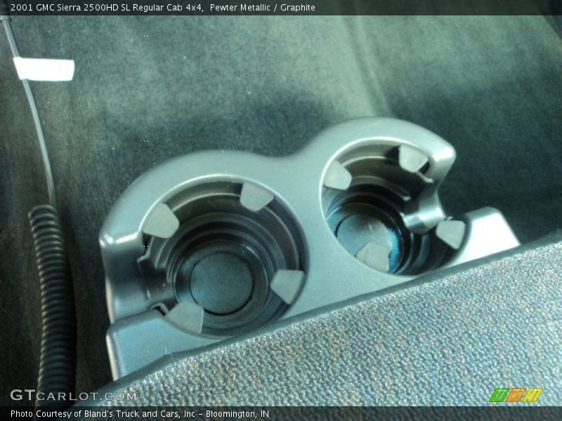 Pewter Metallic / Graphite 2001 GMC Sierra 2500HD SL Regular Cab 4x4