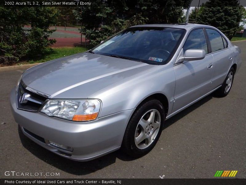 Satin Silver Metallic / Ebony 2002 Acura TL 3.2
