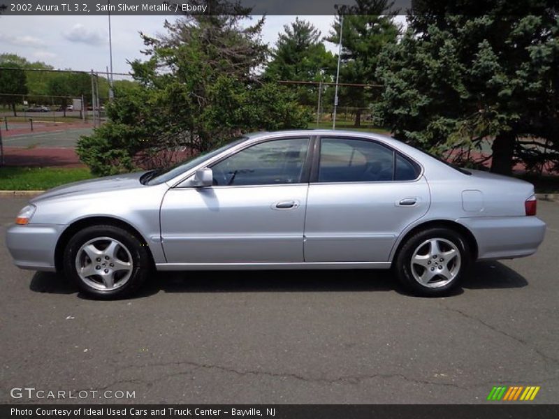 Satin Silver Metallic / Ebony 2002 Acura TL 3.2