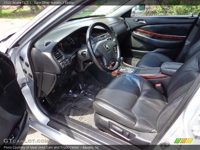 Satin Silver Metallic / Ebony 2002 Acura TL 3.2